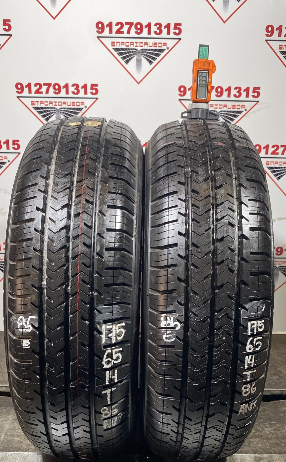 MICHELIN AGILIS USADO  175/65 R14 86 T